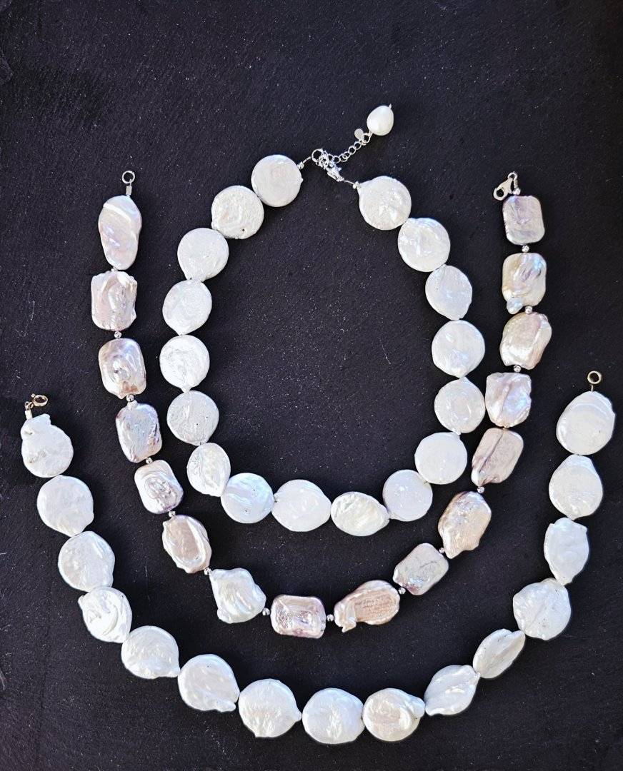 Colier perle  Baroque Round
