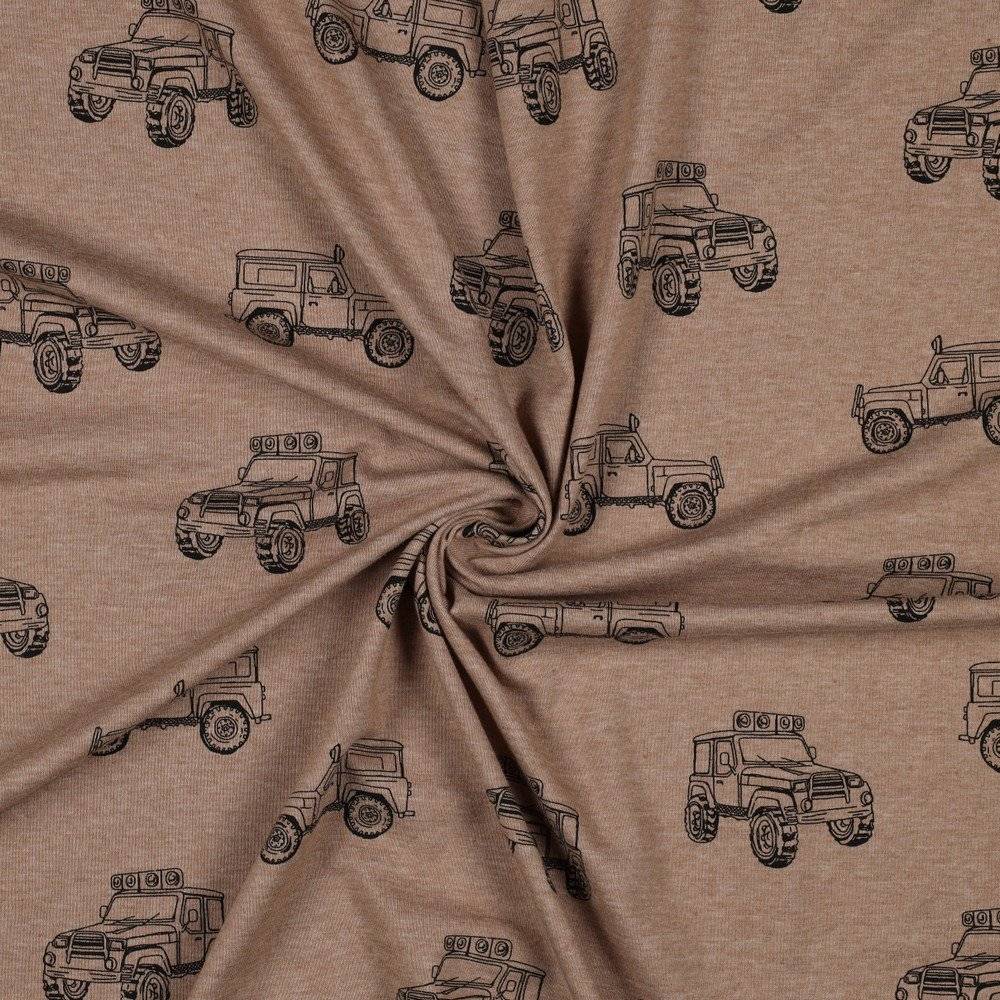 Jersey Cars Taupe