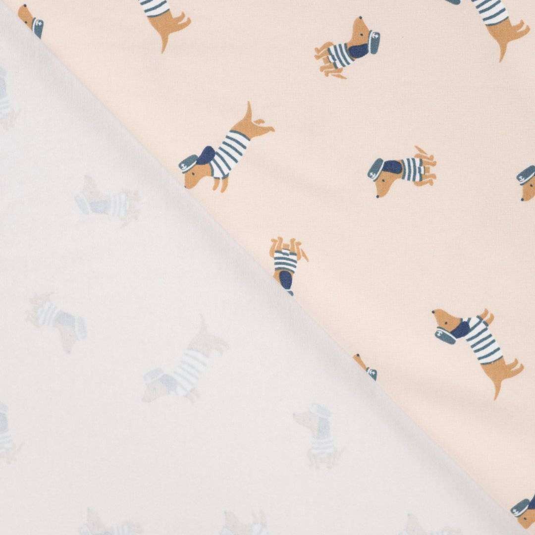 Jersey elastic Nautical Dogs