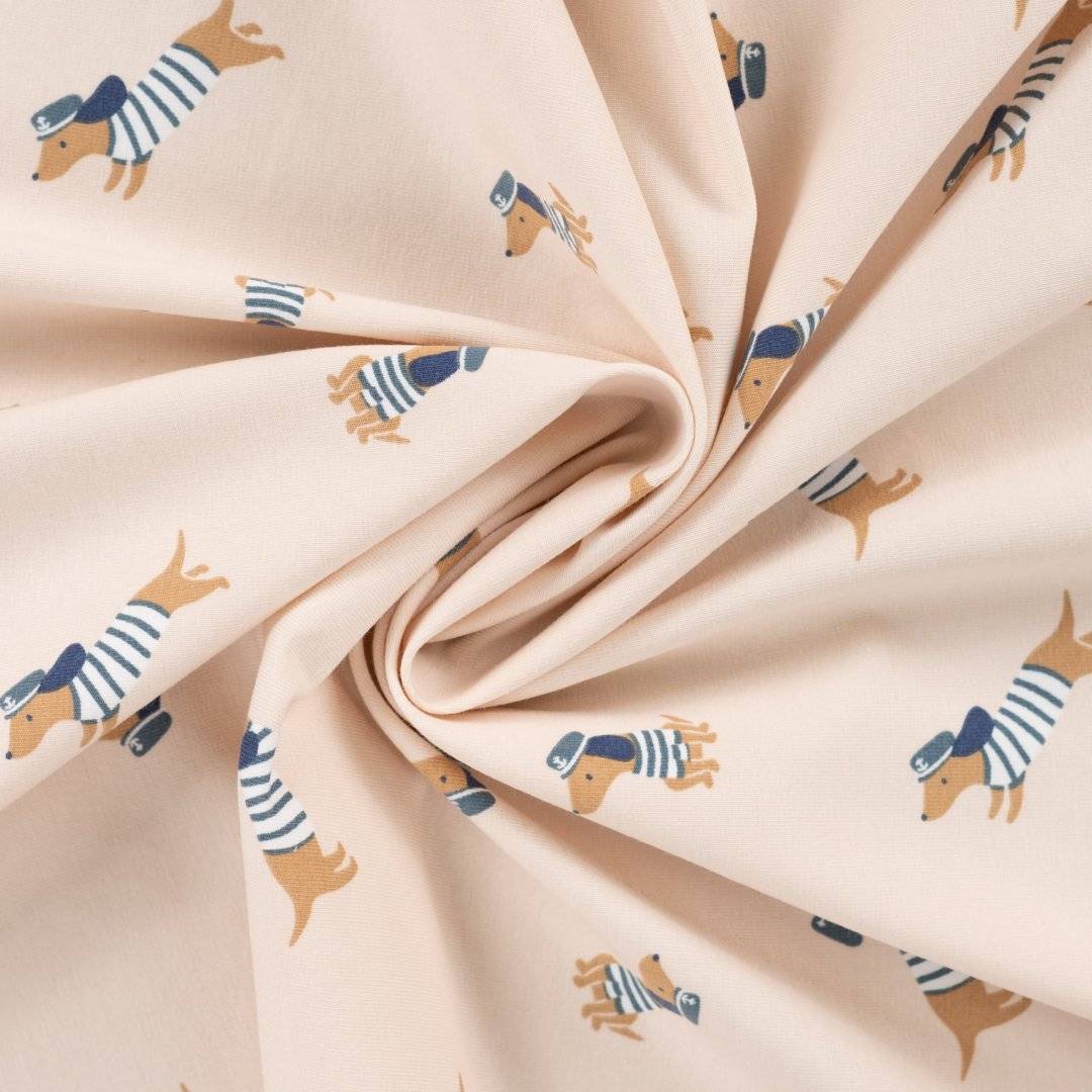 Jersey elastic Nautical Dogs
