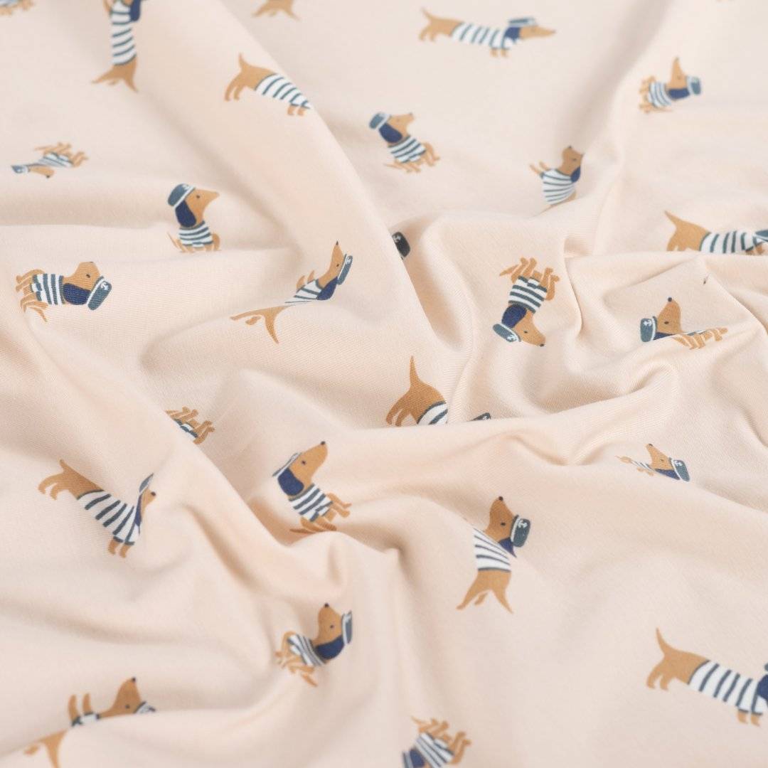 Jersey elastic Nautical Dogs