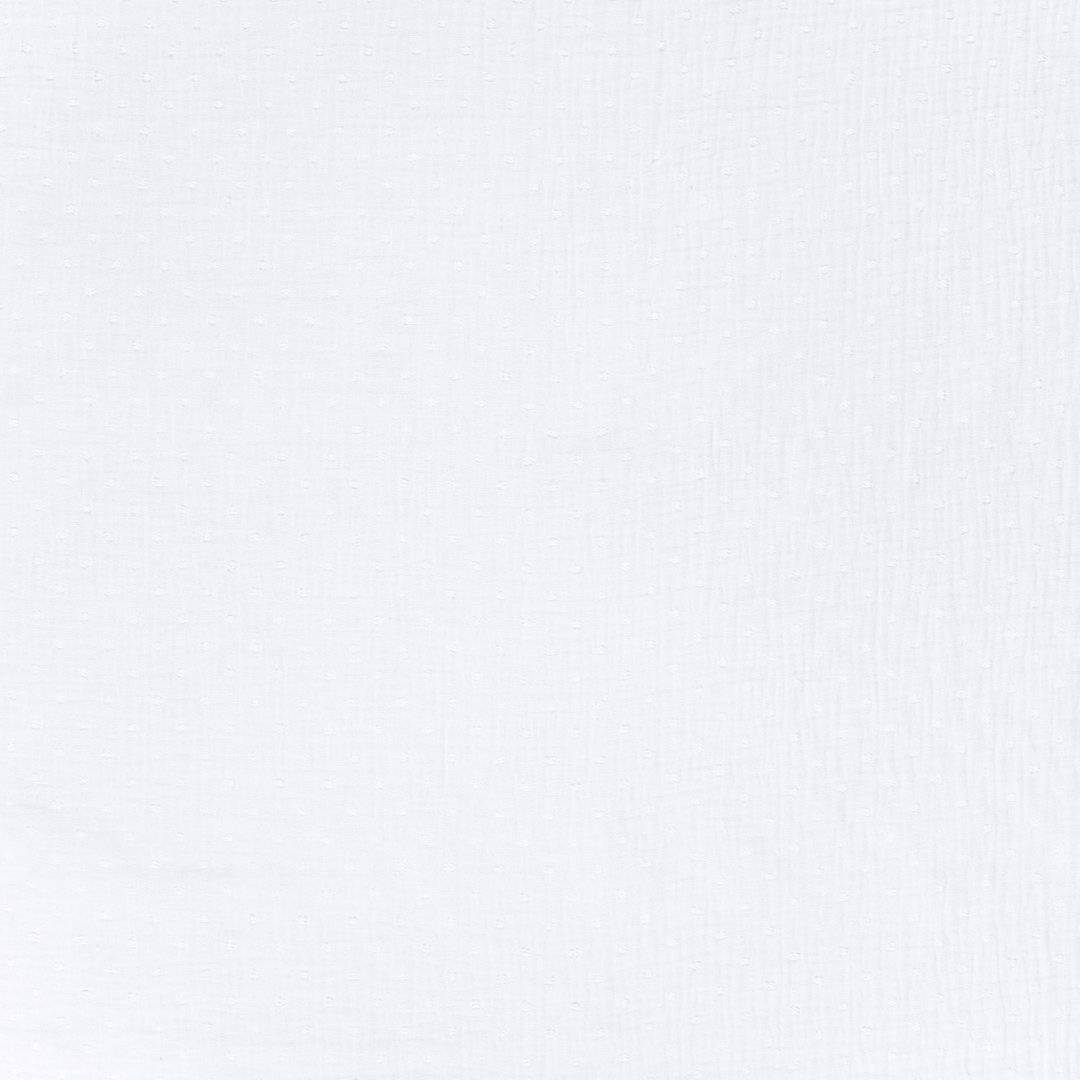 Muselina Dobby White