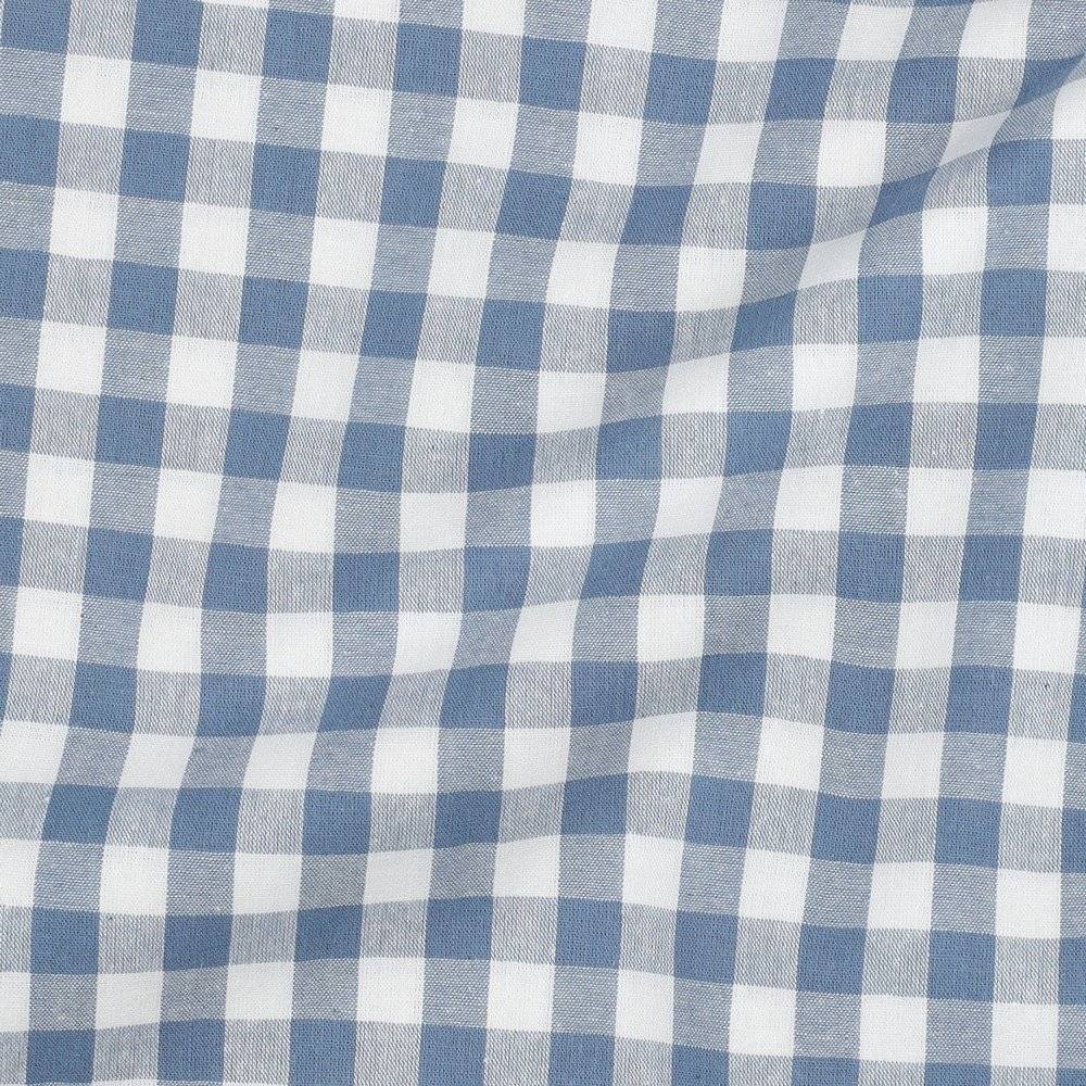 Poplin Checks Blue
