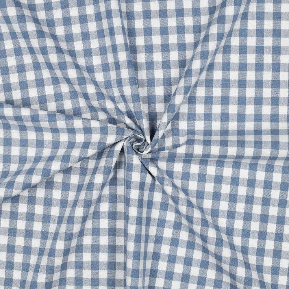 Poplin Checks Blue