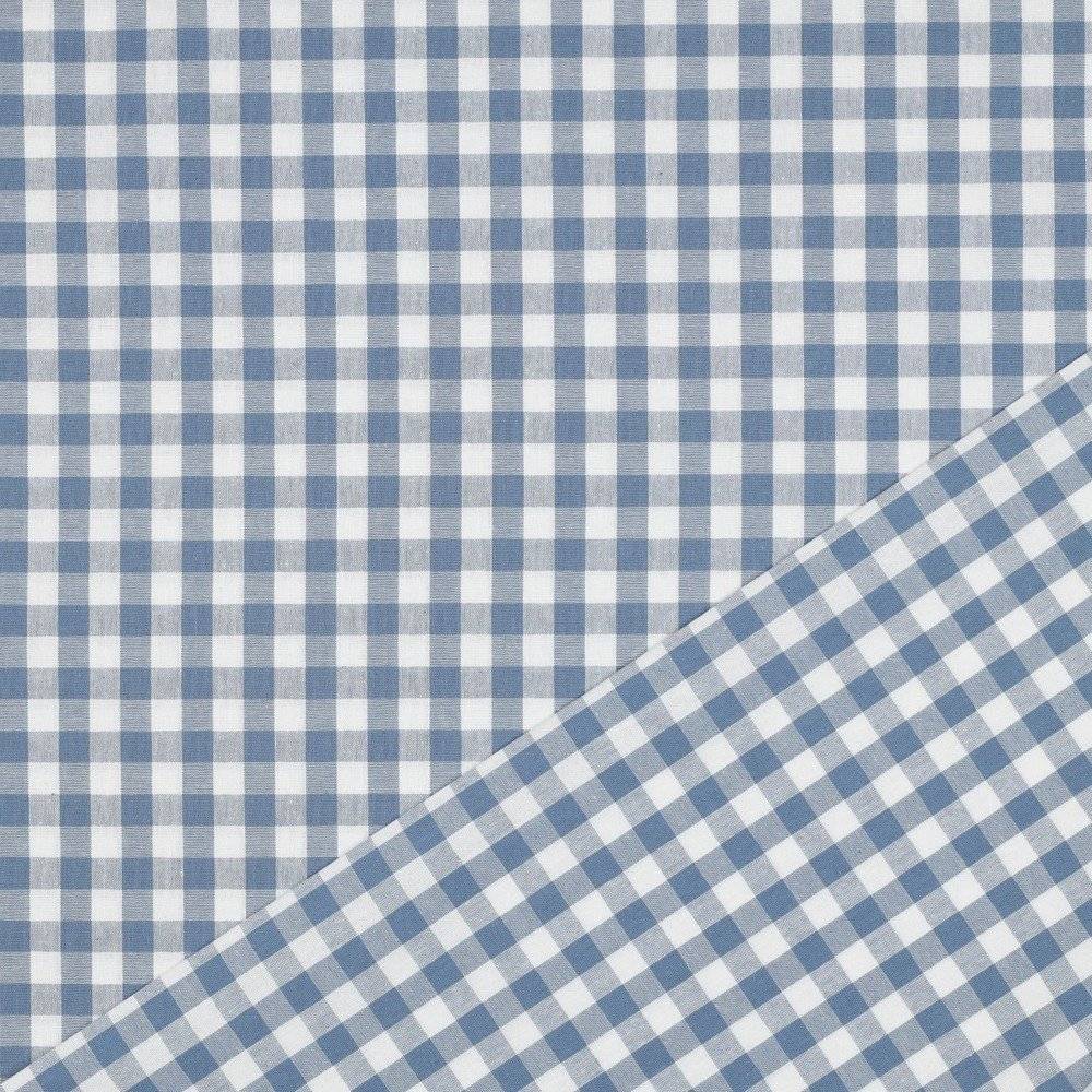 Poplin Checks Blue