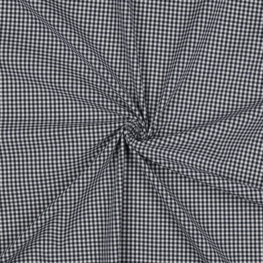 Poplin Small Checks navy