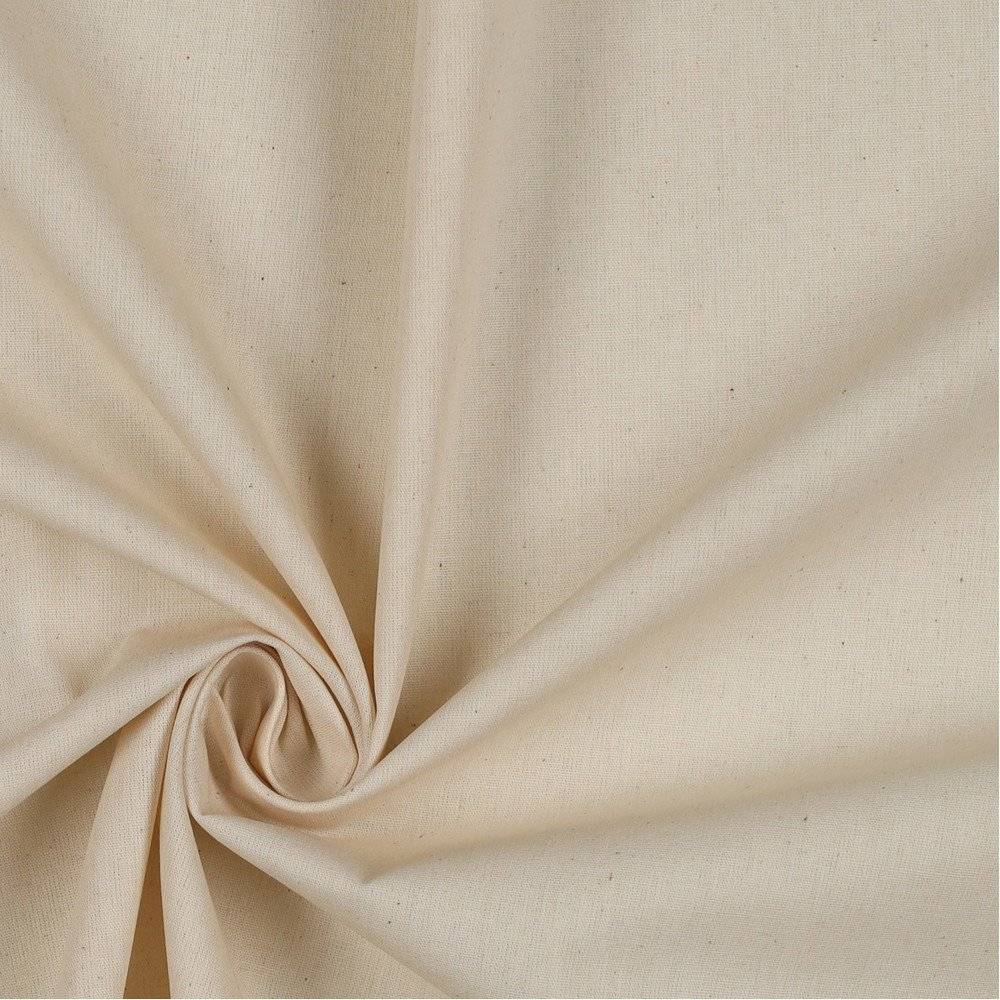 Poplin unicolour Natural