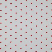 Fine Poplin Hearts Black