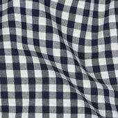 Poplin Checks Navy