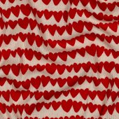 Rib Jersey GOTS Hearts